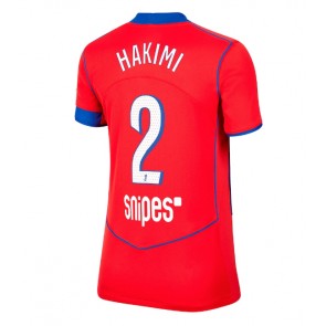 Paris Saint-Germain Achraf Hakimi #2 Tredje Tröja Kvinnor 2025-26 Kortärmad
